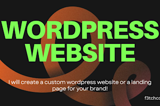 create or redesign custom wordpress website with login and signup authentication