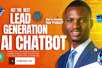 lead generation ai chatbot in voiceflow landbot flow xo manychat chatbot API