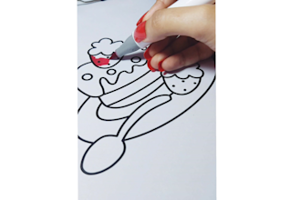 make coloring page video for youtube , amazon tiktok