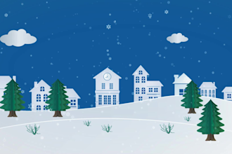 create christmas new year and thanksgiving greeting video ads