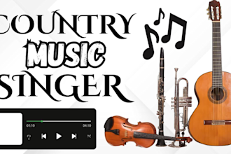be your best lyrics writer for your country male singer and heartfelt music