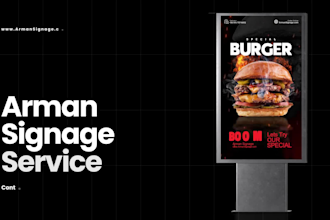 quickly edit your digital signage