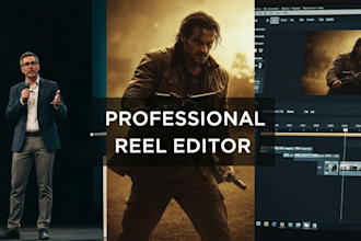 create a captivating speaker reel, showreel, or demo reel