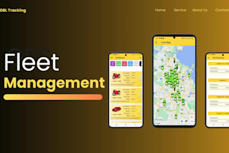 do fleet management and gps tracking website and mobile app