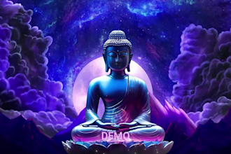 provide HD unique exclusive meditation video for youtube