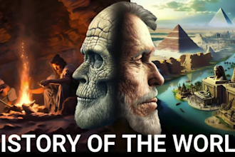 create history documentary videos for youtube and documentary style like vox