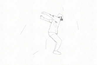 make sketchbook style rotoscope animation of your video