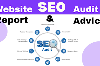 do an SEO audit and an action plan for your website