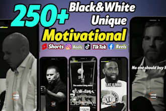 create viral motivational youtube shorts videos, instagram reels, tiktok reels