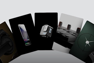 create cinematic 3d product animations