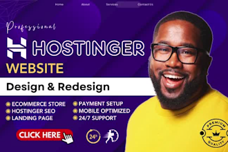 do hostinger website design and hostinger website redesign