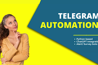 create a custom telegram bot in python