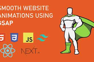 add animations to your website using gsap