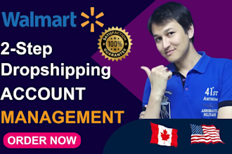 manage walmart dropshipping 2 step dropshipping wfs walmart virtual assistant VA