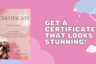 design custom certificate , diploma design