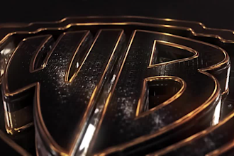 create custom 3d gold metal logo animation intro