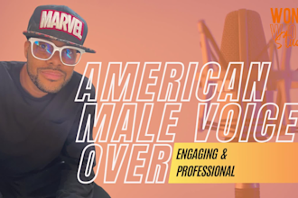 be an energetic american male voice over, english youtube ad
