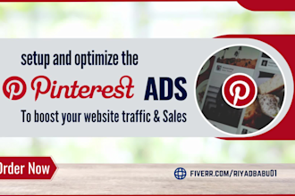 setup and optimize the pinterest ads campaign