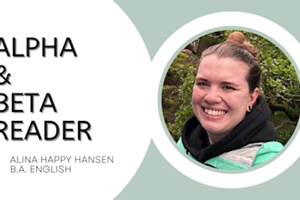 be your favorite alpha or beta reader