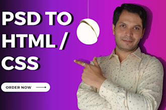 figma to html PSD to HTML xd sketch to HTML and bootstrap responsive web design