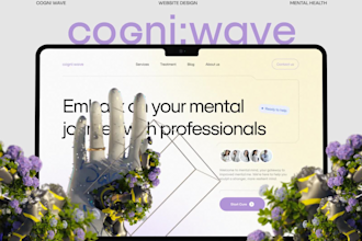 do 3d website and landing page for your business