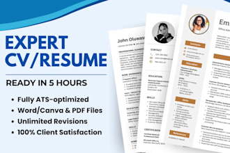 be your professional ats resume maker and tech cv writer