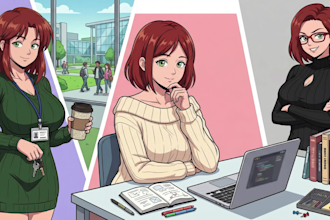 make anime manga illustration manhwa oc character vtuber pfp