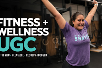 create fitness, health, and wellness ugc