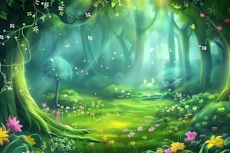 draw anime style background art illustration for vtuber stream