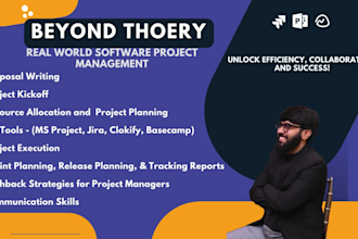 train you on real world software project management