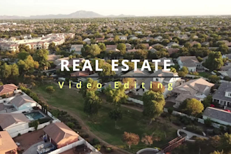 edit real estate video editing