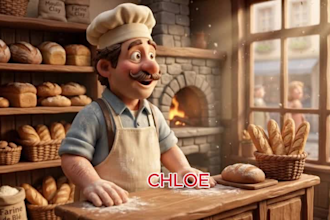 create mordern polished 3d ai claymation video for brands ai stop motion video