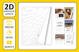 design and layout portfolios, brochures and cvs