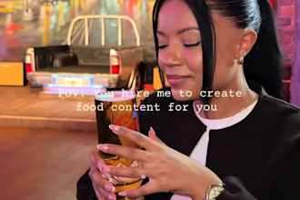 create mouthwatering ugc ads for your food or beverage brand