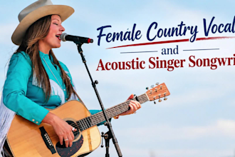 sing custom radio ready country song, acoustic song, americana song