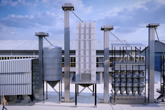 do 3d industrial animation for manufacturing processes, factory explainer video