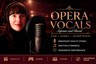 be your opera singer