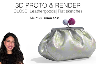 do 3d bag tech pack of any handbag, backpack with clo3d