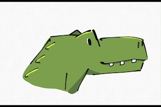 create a custom cartoonish illustration