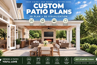 design your custom patio and outdoor living space