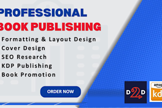 do kdp, ebook, paperback formatting, book typesetting services