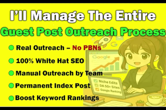do guest post outreach and negotiation manage site owner communication