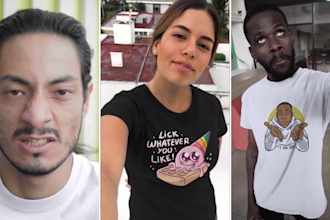 create 320 HD realistic tshirt mockup and 8 apparel mockup video promo