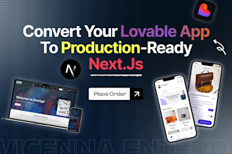 convert your lovable ai website to next js, loveable to wordpress