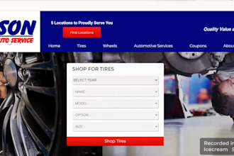 design auto repair website, mechanic website, auto mechanic