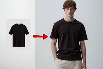 do fashion apparel ai photography with realist ai model