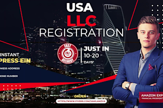 register US llc company for US and non US residents with ein