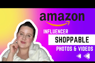 create an amazon shoppable  unboxing product video or photo