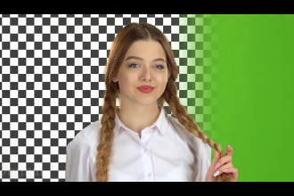 do advanced chroma key green screen removal and rotoscoping