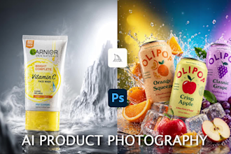 create cinematic ai product photos